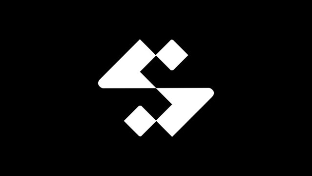 Letter S Logo Modern Minimalist Simple Design