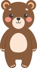 Obraz premium Cute Bear Illustration