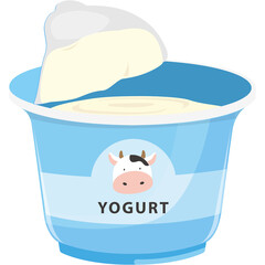 Original yogurt illustration.