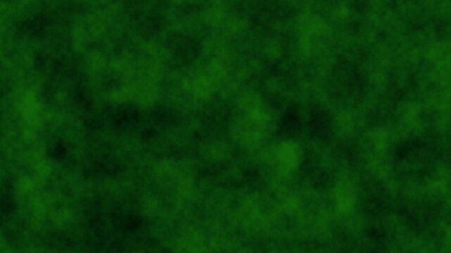 green fog and smoke noise in the dark, Abstract digital black background animated and motion illustration, 4k seamless looping animation for design wallpaper