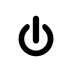 power button icon vector illustration