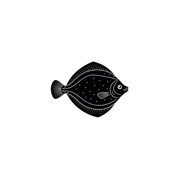 recommend clip art:  flatfish silhouette