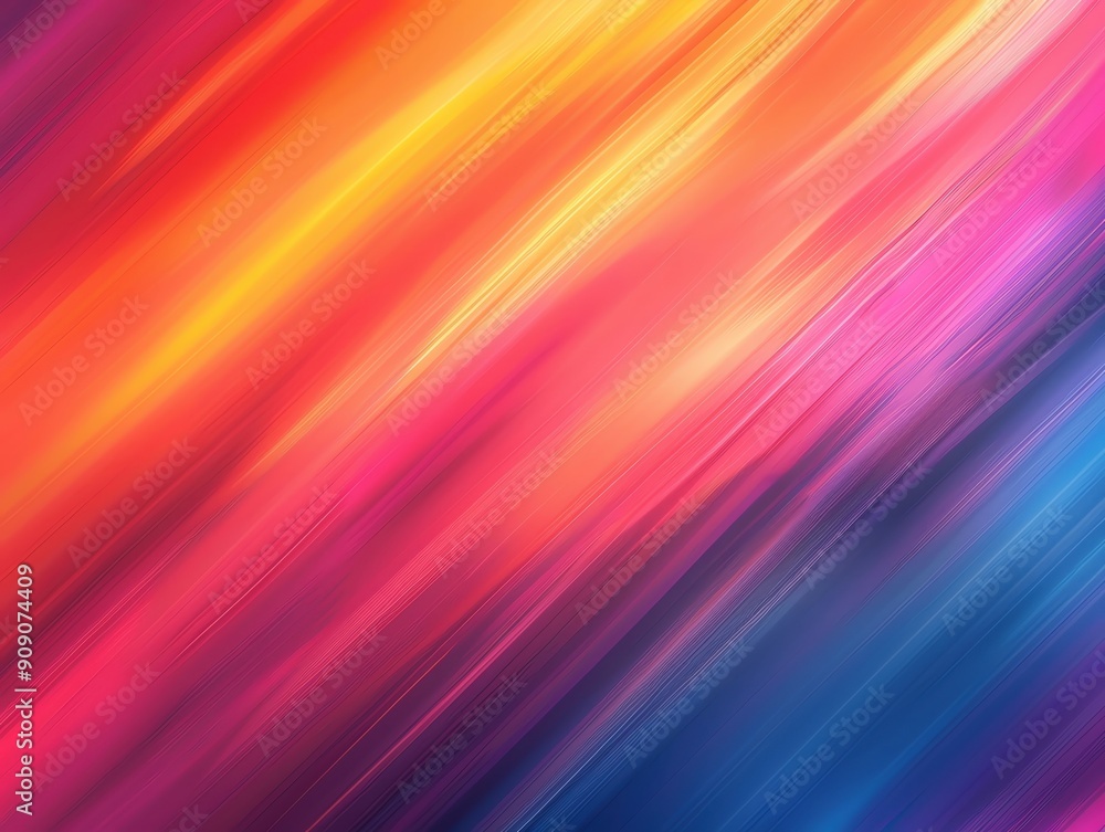 Poster vibrant abstract background with colorful streaks blending smoothly. ideal for creative projects or 