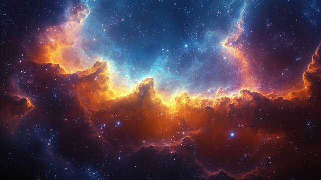 cosmic outer space background