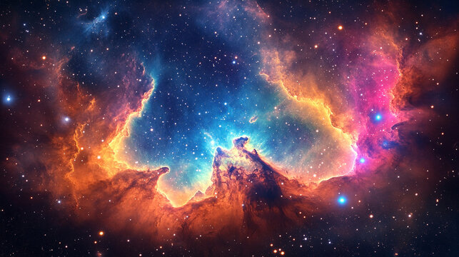 cosmic outer space background