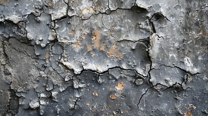 Grungy concrete texture with cracks and weathered details