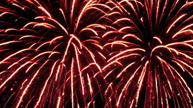firework animation backgrounds, Looping Multicolored Isolated Fireworks Grand Finale, Fireworks display event seamless loop, colorful fireworks in the sky at night, footage, 4k footage, videos, video 