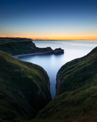 Thornwick Bay Flamborough Bridlington at Sunset