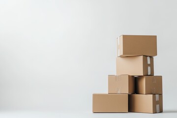 boxes stacked on top of each other