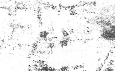 Distressed black texture. Dark grainy texture on white background. Dust overlay textured. Grain noise particles. Rusted white effect Grunge design elements. Vector illustration