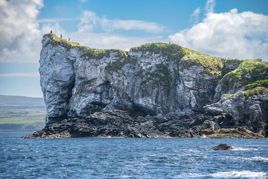 Kinbane Castle, Kinbane head, Northern Ireland, Summer 2022