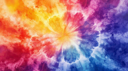 abstract tye-dye rainbow background