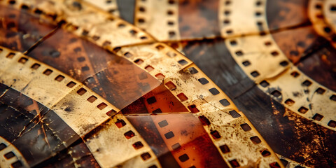 Antique Film Grain Effect, Nostalgic Movie Texture