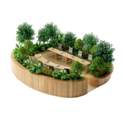  Garden Conference Room  Transparent Image for Design Projects