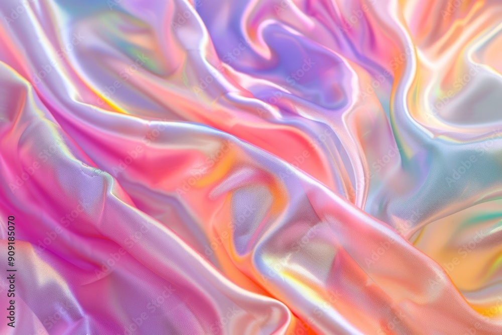Poster a close-up shot of a vibrant and abstract artwork created with liquid colors, ideal for use in desig