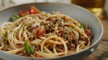 Bolognese spaghetti