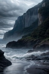 Seascape Cliffs