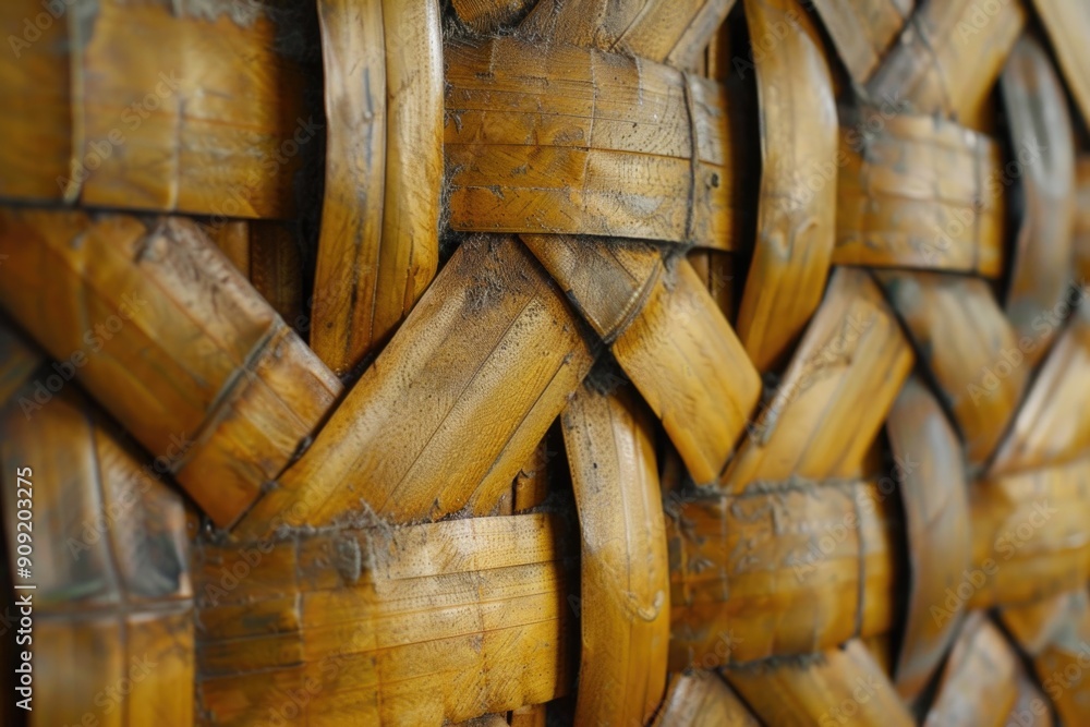 Poster a detailed view of a wooden wall with intricate textures and grain patterns