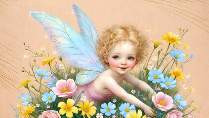 Fototapeta premium little fairy