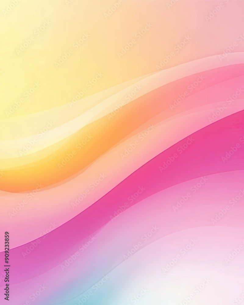 Aufkleber softly blending hot pastel colors creating a calm abstract background for design projects