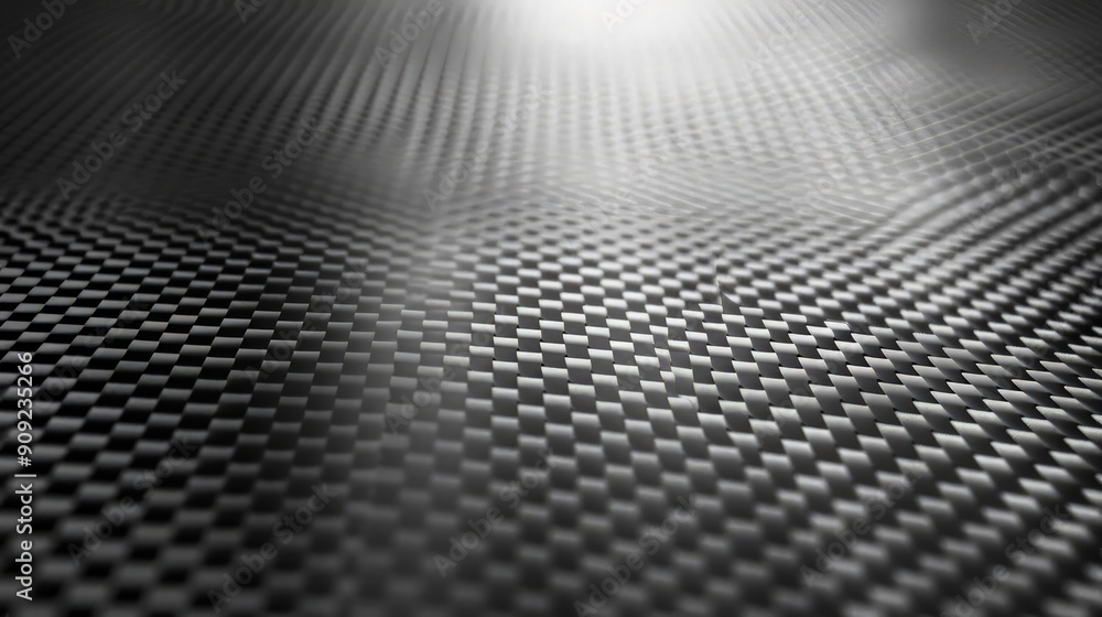 Poster a subtle and professional carbon fiber weave background in gray, ideal for creating a sophisticated 