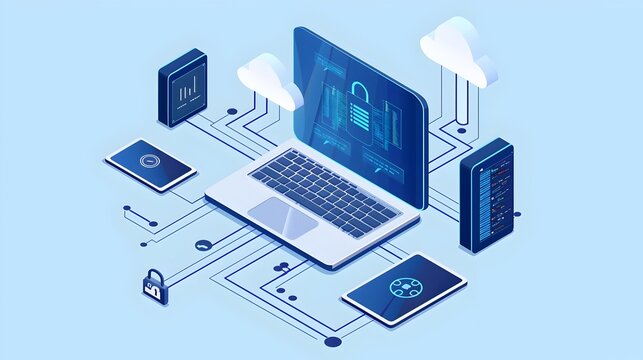 Secure Virtual Desktop Infrastructure VDI Enabling Remote Work and Productivity