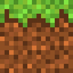 Pixel background, 8 bit, Pixel Modern Background Pattern mosaic patterns, ground interface soil, pattern interface