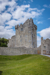 Killarney, Ireland - June 8 2024 "Ross Castle and Ross island in West Ireland"