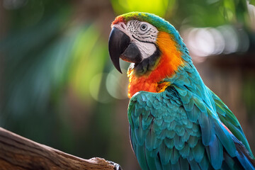 Obraz premium blue and yellow macaw