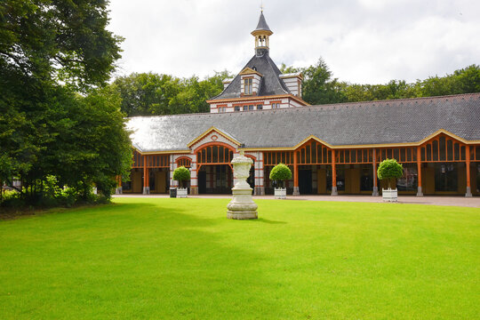 Apeldoorn, the Netherlands. June 28, 2024. The stables of Paleis Het Loo in Apeldoorn.