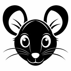 Mouse head vector illustration 