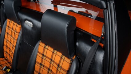 Drivers seat in a car