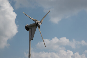 wind turbine against sky