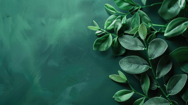 Green background that is beautiful and uncomplicated