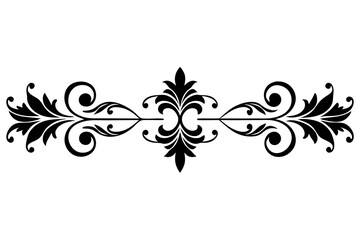 Modern Victorian Baroque Dividers SVG Design | Cut Files for Cricut & Silhouette | Vector Clipart & Graphics Decoration