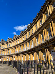 the facade of a building - bath, England © Emily