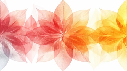 Obraz premium Vibrant Multicolor Flower Petals Border Isolated on White Background