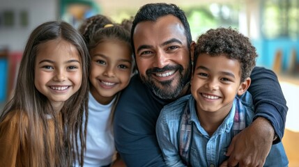 Fototapeta premium A Happy Family Portrait