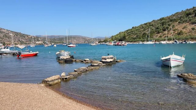 Landscapes of Lefkada Island, Greece