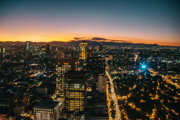 Obraz premium view of the CDMX
