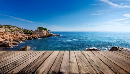 Obraz premium Wooden pier in the sea