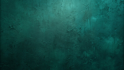 Fototapeta premium dark green smooth texture painted wall concrete design background