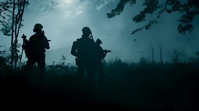 Armed Law Enforcement Officers in Action