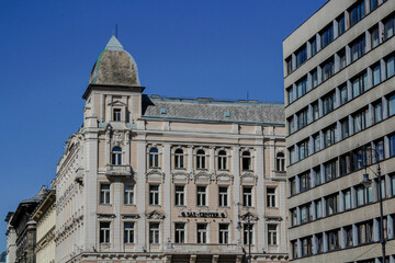 The beautiful city of Budapest in Hungary