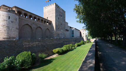 Obraz premium Palacio de Aljafería Zaragoza