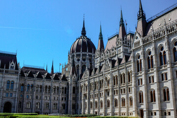 Obraz premium The beautiful city of Budapest in Hungary