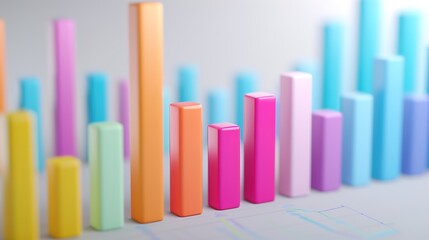 Visualizing Job Market Trends: 3D Infographic Analysis of Data-Driven Employment and Job Search Statistics