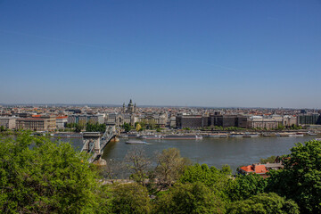 The beautiful city of Budapest in Hungary