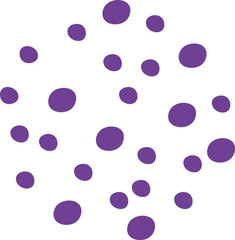 Abstract Circle Dots Doodle