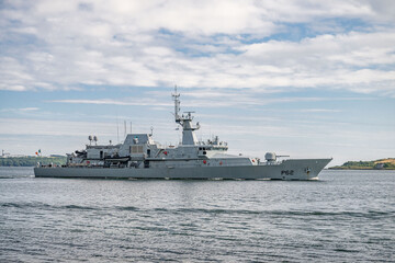 warship